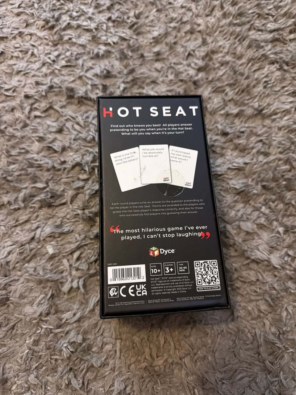 Hot Seat - The Adult Party Game by Dyce LLC - Picture 4 of 4